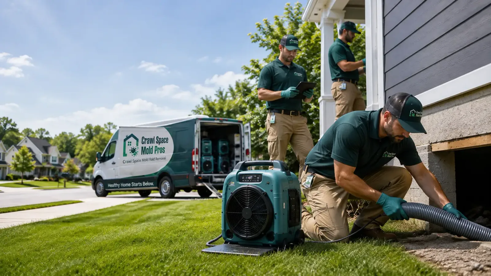 Crawl Space Mold Removal in Albemarle, NC